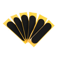 6Piece NonSlip Matte Black Foam Grip Tape for Fingerboards
