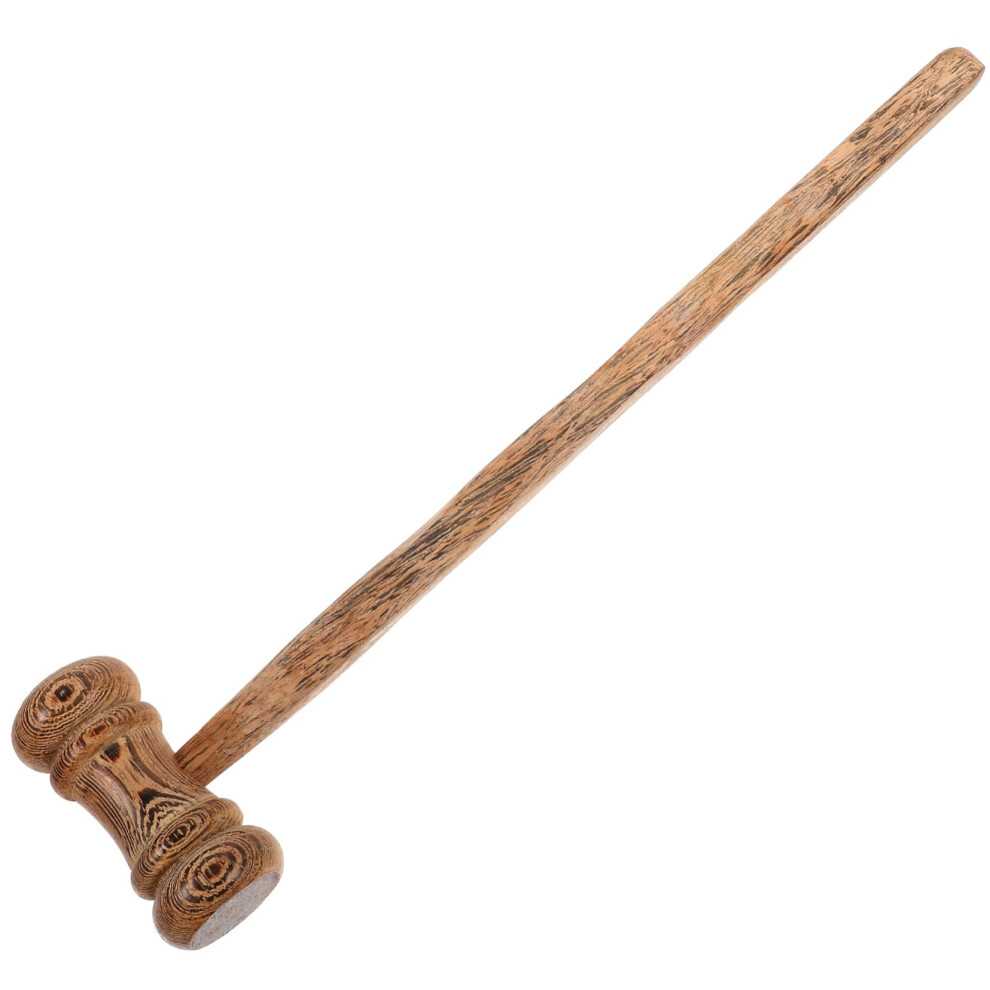 Judge's Hammer Wooden Gavel For Auction Court Comfortable Grip Safe Material For Lawyers And Judges 9412369041906