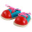Multifunctional Wooden Clogs Learn to Tie One, Drawstring Practice Shoes 1