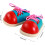 Multifunctional Wooden Clogs Learn to Tie One, Drawstring Practice Shoes 2