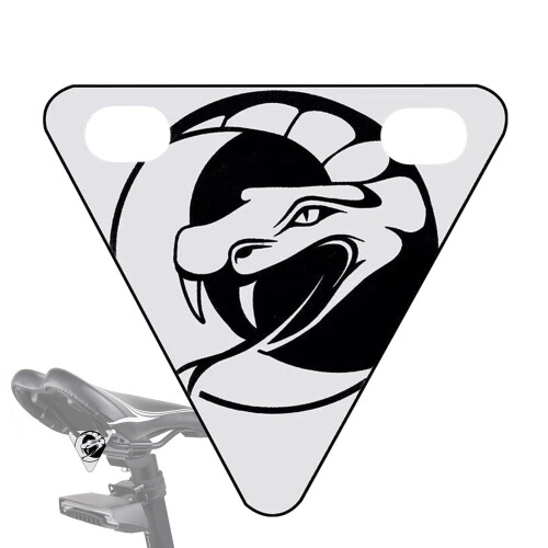 Bicycle Reflectors: Triangular Reflector Plate For Night Riding, Warning Sign For Cyclists,  Visibility For Tours
