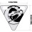 Bicycle Reflectors: Triangular Reflector Plate For Night Riding, Warning Sign For Cyclists,  Visibility For Tours 4