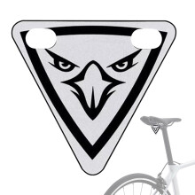 Bike Reflectors for Night Riding Triangle Plate Visibility Reflectors, Warning Sign for Biking, Touring, Racing