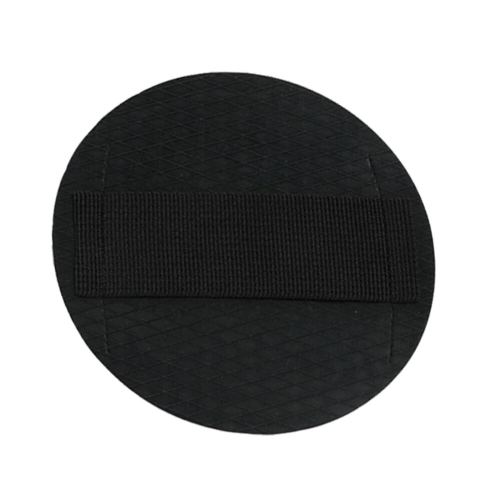 Black Body Scrub For Deep Cleansing, Portable Round Back Scrubber For Skin Care, Shower Bathtub Travel Gym Sauna
