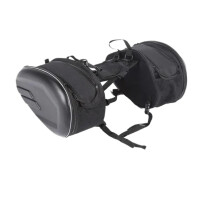 Motorcycle Tail Bags Universal Fit Saddlebags 36L58L Expandable Capacity Waterproof Panniers Rain Cover and Plastic