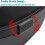 Motorcycle  Case Waterproof Large Capacity Tail Box with Backrest Lock and Mounting Hardware 5