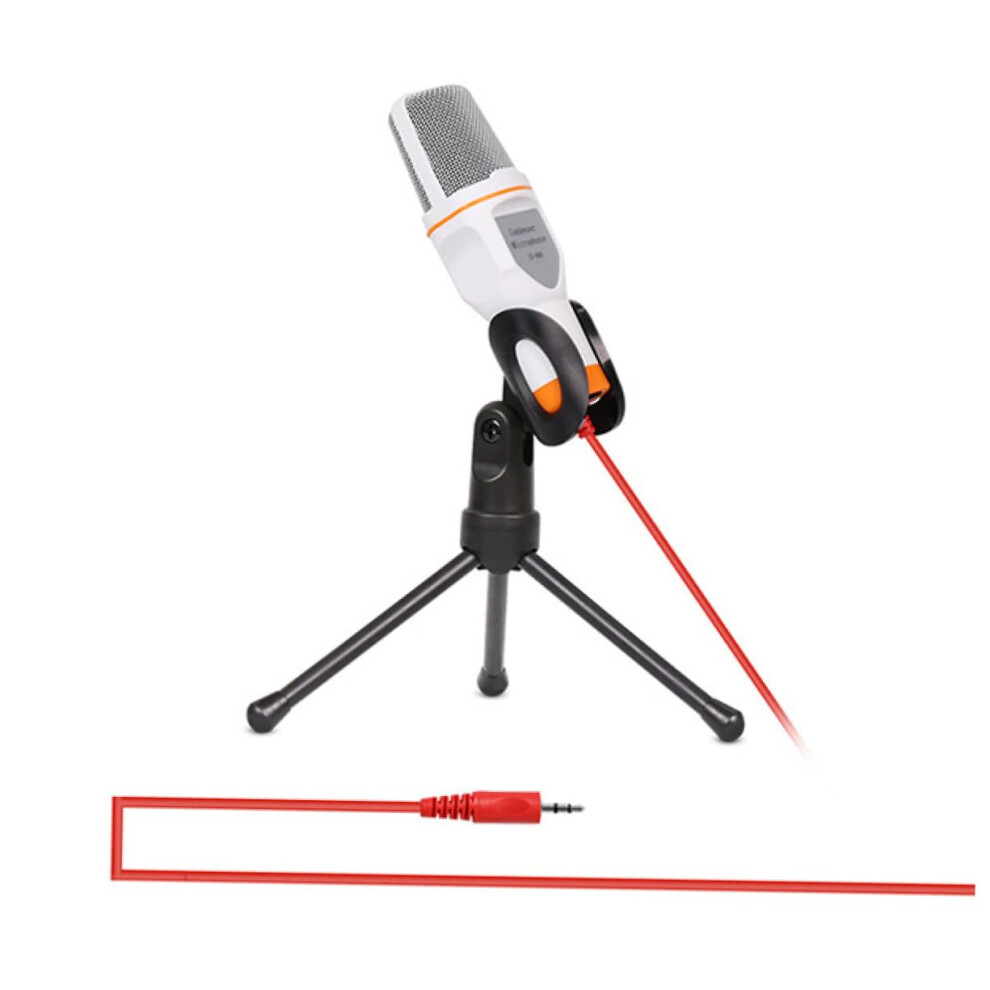 Microphone For Skype And Msn With Holder, Plug And Play, Clear Sound, White 9426802263275