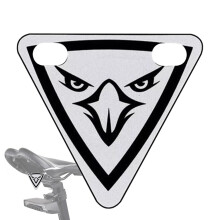 Bike Reflectors for Adult Bikes Triangle Plate Road Cycling Safety Sign Night Riding