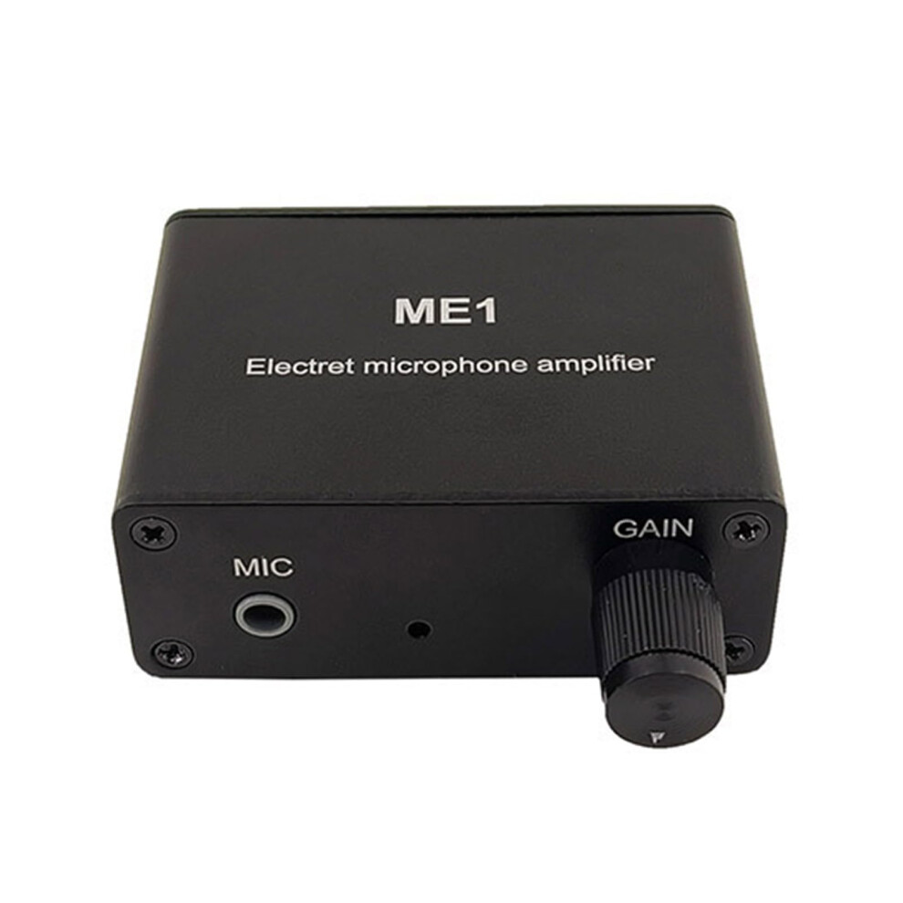 ME1 Portable Microphone Amplifier Module With 3 Outputs, 3.5mm Mic Input, Rechargeable 150mAh Battery, Mix Console Pickup-image-OPC-PP6BR9M-NEW