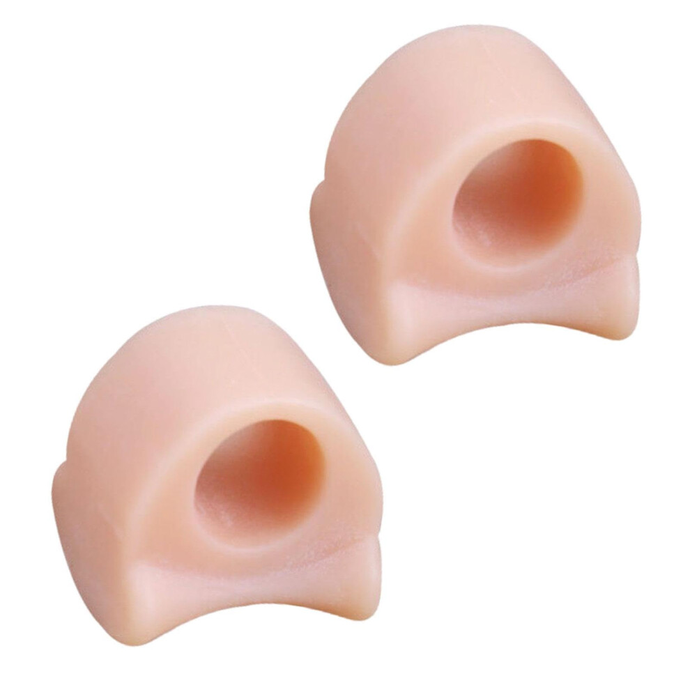 Toe Stretcher, Gel Toe Separators for Bunion, Overlapping, Hammer Toe Correction (Silicone)