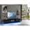TV Unit 180cm Bloom - Black with Gloss Doors and LED Lights 5