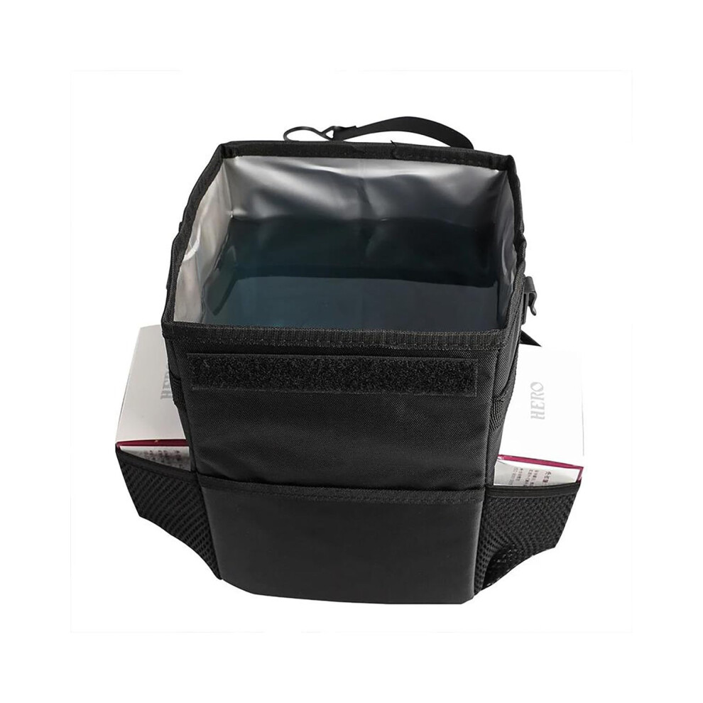 Car Back Seat Protector Folding Car Storage Box, Large Capacity Auto Trunk Organizer, Waterproof Car Seat Organizer 9365049821674