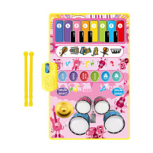 Kids Interactive Music Mat Keyboard Floor Piano for Toddlers 3 Years, Enhances Rhythm Development and Coordination