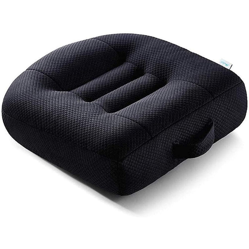 Car Booster Seat Cushion Posture Cushion for Peugeot 206/207 / 208/2008 PureTech/GT Line/BlueHDi, Portable Soft Comfortable Breathable Mesh,A