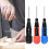 Electric Screwdriver Adjustable Speed Drill 3.6V USB Rechargeable Removable Replaceable Power Tool with LED Light Electric Screwdriver Set B 2