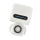 Cute Robot Shape Bluetooth Speaker with 900mAh Battery, 8M Range, White 8