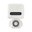 Cute Robot Shape Bluetooth Speaker with 900mAh Battery, 8M Range, White 2