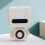 Cute Robot Shape Bluetooth Speaker with 900mAh Battery, 8M Range, White 5
