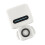 Cute Robot Shape Bluetooth Speaker with 900mAh Battery, 8M Range, White 9