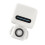 Cute Robot Shape Bluetooth Speaker with 900mAh Battery, 8M Range, White 10
