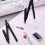 Compasses, Black Geometry Math Set, Compasses, 1 Case Lead for Mechanical Pencils 4