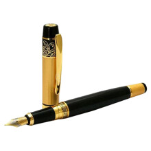Metal Fountain Pen with Piston Filled Converter Stainless Steel Tip for Students Adult Men Women Calligraphy Ref: 8622