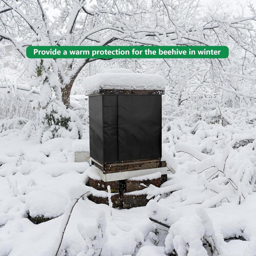 Beehive Winter Wrap Windproof Waterproof Insulation Cover Easy Installation for Cold Weather 1
