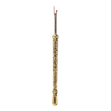 Alloy Seam Thread Remover, Removing Stitched Hems Retro Ergonomic Grip Stitch Ripper Golden