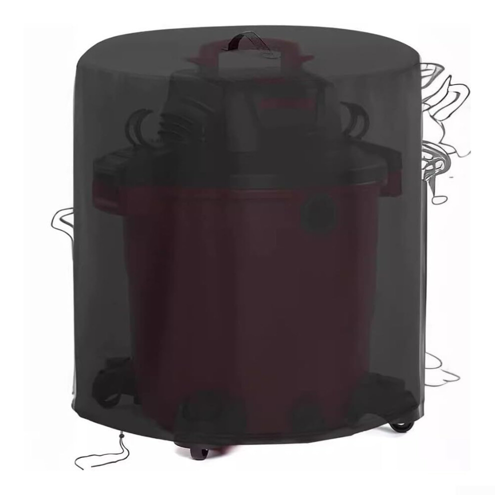 Vacuum Cover 420D Oxford Fabric Dust and Water Shield, Adjustable Drawstring for Secure Fit 16x20.8 Inch