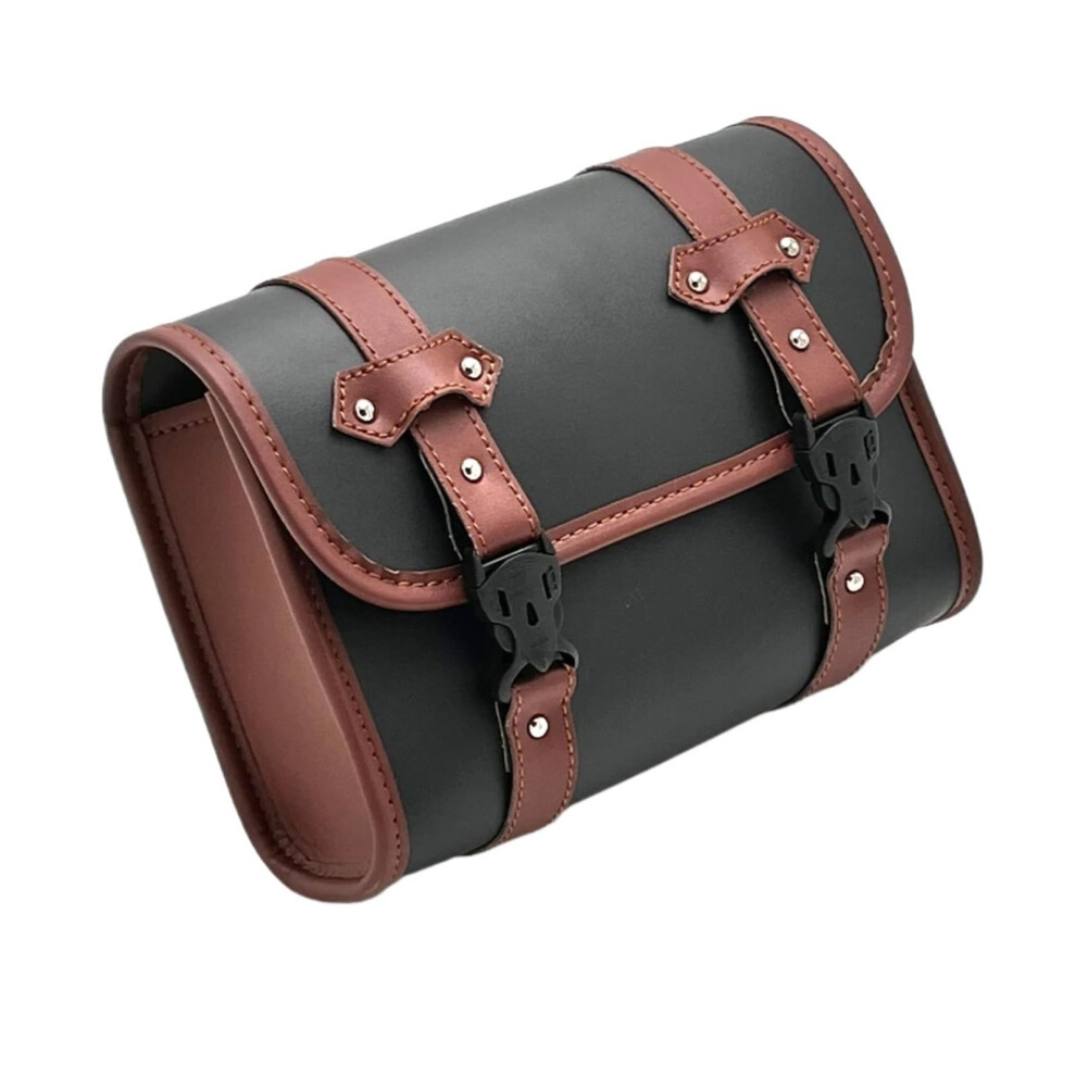 Motorcycle Panniers For Suzuki Front Fork Tool Bag Side Bag Saddlebag Luggage Storage Multifunctional Brown 9189345972928