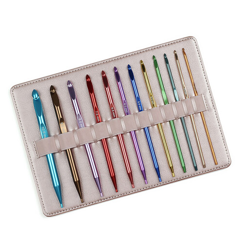 Professional Knitting Hook Set 12 Size Ergonomic Designs Craft