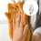 Leuke kattenvorm hangende handdoek Superabsorberende-kurkuma 2
