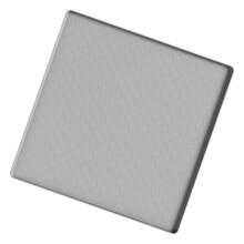 Mini Fridge Silicone Mat-Gray small honeycomb patt