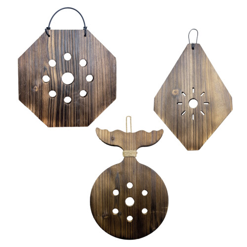 Fern Mounting Board Wall Planter Space Saving-Diamonds version 1