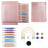12Pairs Interchangeable Aluminum Tunisian Crochet Hook with 1