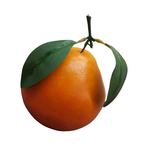 Article de décoration d'oranges en mousse, ornement d'agrumes