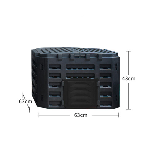Garden Ready Humus Container Produces Nutrient Directly-Yellow 2