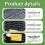 Garden Ready Humus Container Produces Nutrient Directly-Yellow 7