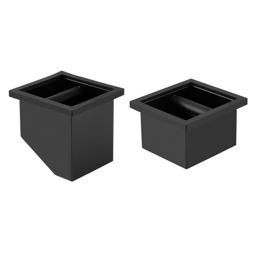 Elegant Untarnished Coffee Waste Container-Oblique mouth 1