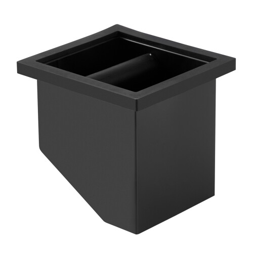 Elegant Untarnished Coffee Waste Container-Oblique mouth