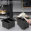 Elegant Untarnished Coffee Waste Container-Oblique mouth 3
