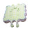 Cartoon Cats Ear Checkered Pattern Seat Pad Supportive-Green 1