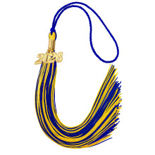 2026 Graduation Tassels With Year Charm Class of 2026-Blue Gold