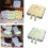 Cartoon Cats Ear Checkered Pattern Seat Pad Supportive-Green 4