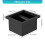 Elegant Untarnished Coffee Waste Container-Oblique mouth 4