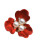 Pearls Flower Cufflinks Covers Decorative Button Clip for-White 7