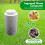 Pack of 2 Ventilated Nematode Composting Canisters Exemplary for 7