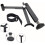 Folding Motorcycle Support Stand, NonDeformable Material, Adjustable Height, Universal Compatibility, Bike Maintenance 3