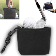 Golf Club Cleaning Bag Detachable Washer Pocket Pouch Golf Ball Cleaner For Men