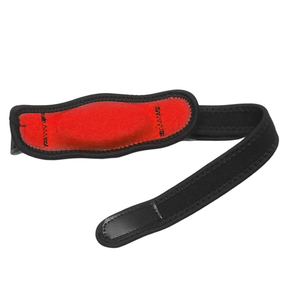 Red Elbow Strap Unisex Adjustable For Men Women, Tennis Elbow Support, Tennis Basketball Badminton Cycling